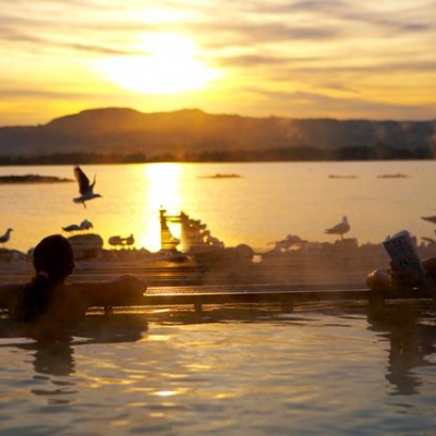 Polynesian Spa adult pool 1 evening 10 Days New Zealand Essential Sights